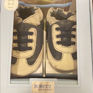 Robeez all star Rodney shoes leather